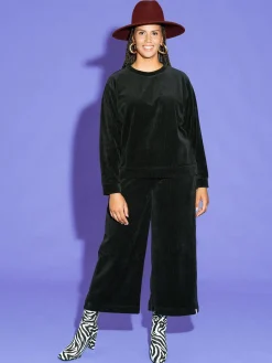 Abbie Sweater - Corduroy Black