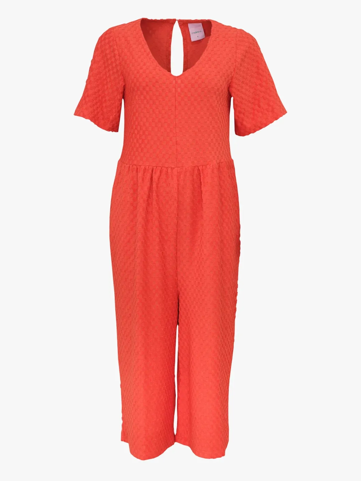 Andy Jumpsuit - Square Red