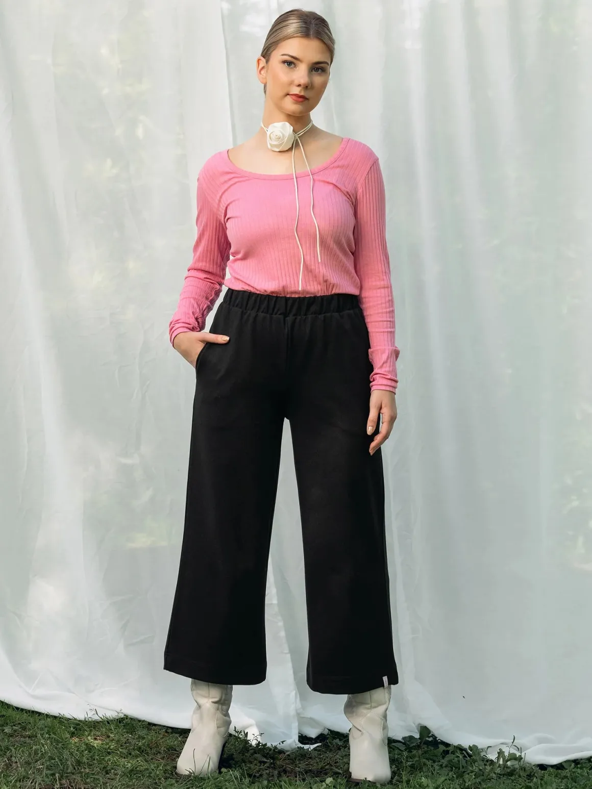 Anna Culottes - Black