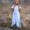 Annika Dress - Sky Blue