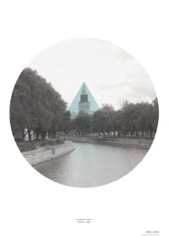 Aurajoki ennen - juliste