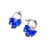 Blooming Sorbet Blue Sapphire 925 Silver - korvakorut