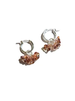 Blooming Sorbet Hazelnut 925 Silver - korvakorut