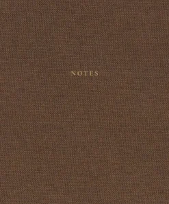 Brown Linen & Golden Notebook - That dream was planted in your heart
