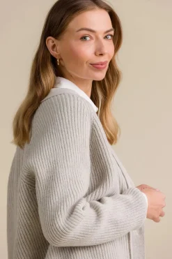 Cleo Neuletakki- Vaaleanharmaa