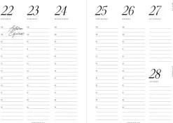 Cozy Planner 2025 - Green Stripes