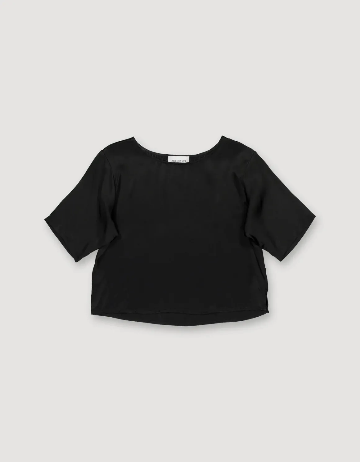 Cropped Wool Shirt
