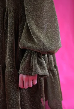 Dishy Dress - Glitter Musta/Kulta M/L