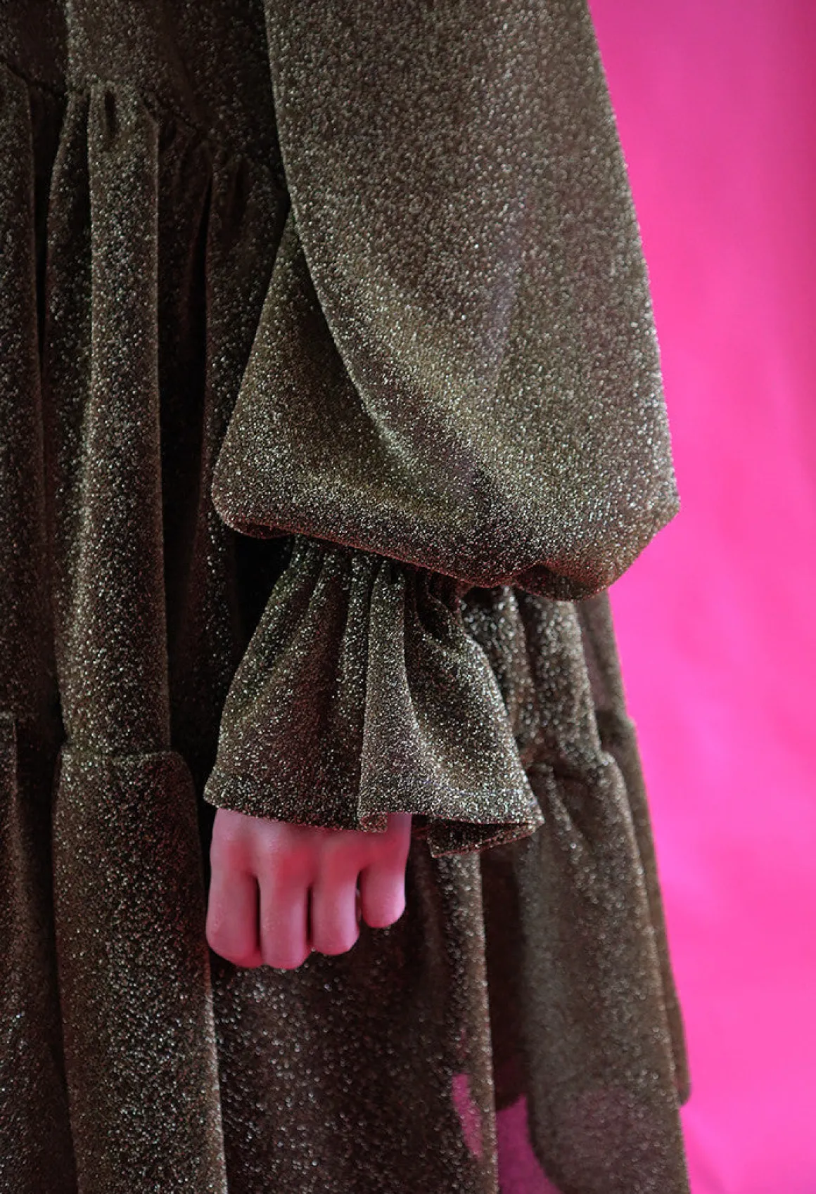 Dishy Dress - Glitter Musta/Kulta M/L