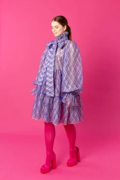 Dishy Dress - Lace Blue