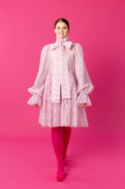 Dishy Dress - Lace Lavender