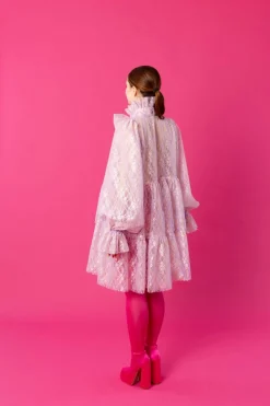 Dishy Dress - Lace Lavender