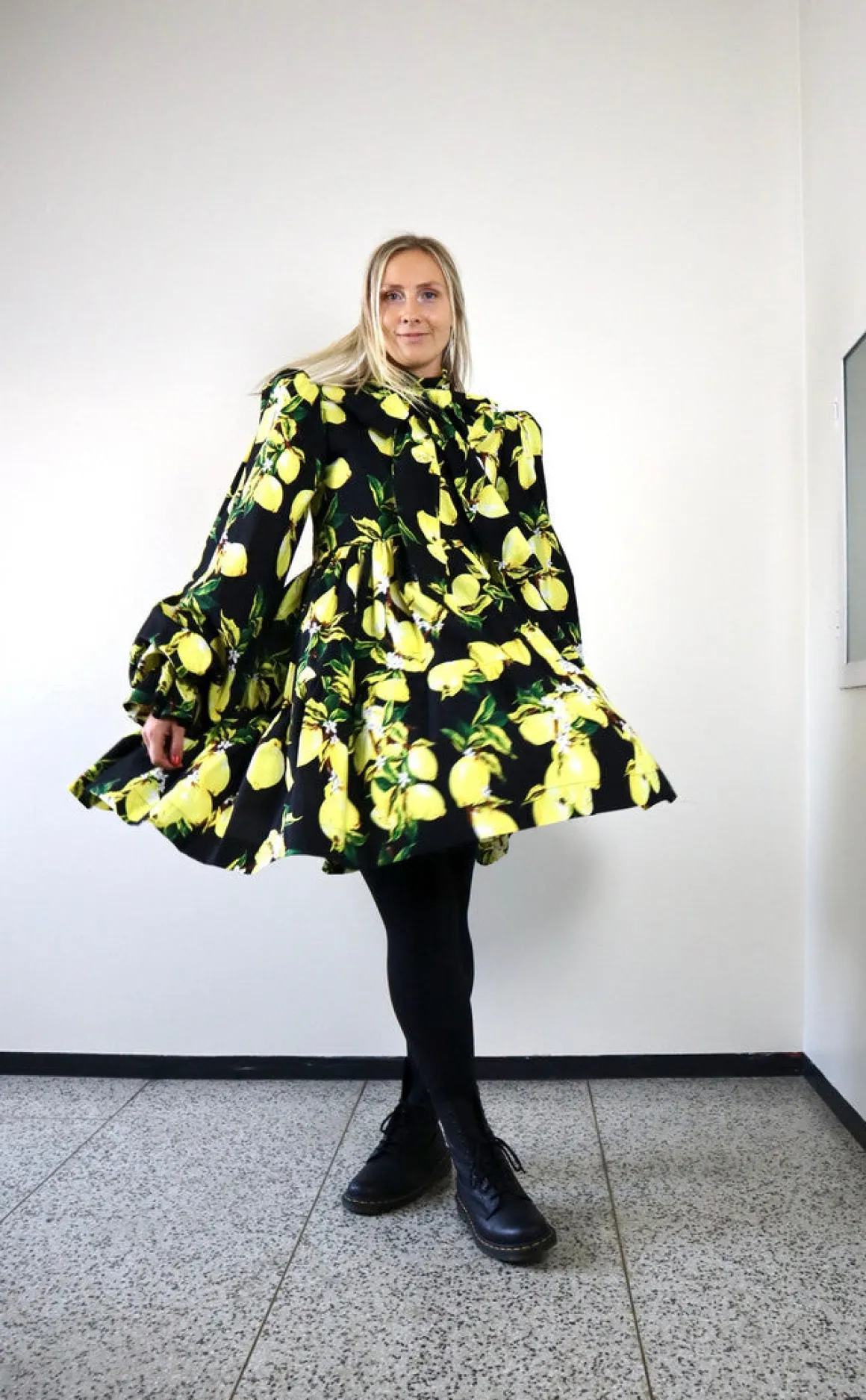 Dishy Dress - Lemon Dream