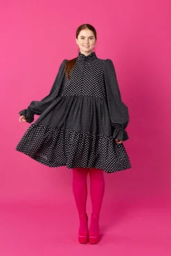 Dishy Dress - Polka Dots