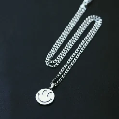Double Smiley Pendant