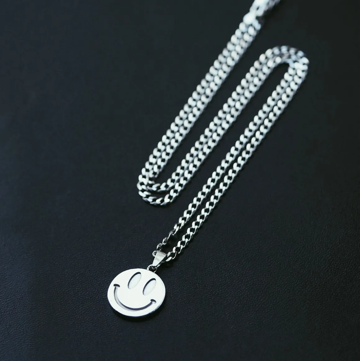 Double Smiley Pendant
