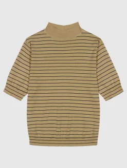 Elea Tencelneule - Beige/musta raita