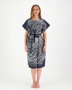 Elegance - Pyörre siniharmaa/valkoinen