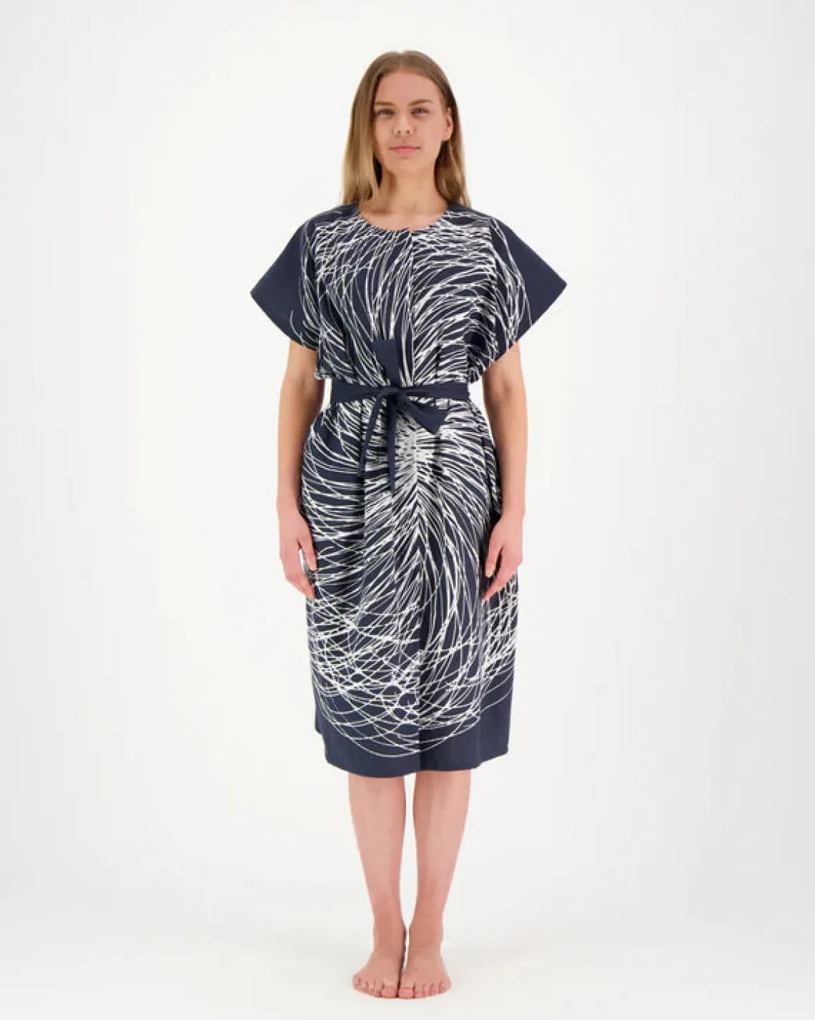 Elegance - Pyörre siniharmaa/valkoinen