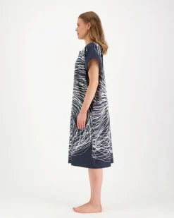 Elegance - Pyörre siniharmaa/valkoinen