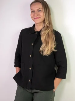 ELSA Pellavajakku - Musta