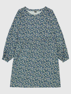 Elviira Printtimekko - Tummansininen kehäkukka