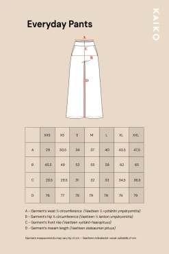 Everyday Pants - Dark Blue