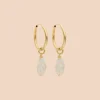 Fatima Earrings - White