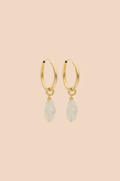 Fatima Earrings - White