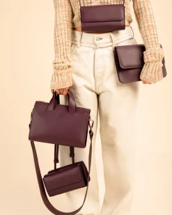 Finne Olkalaukku - Dark Dahlia