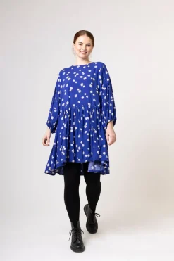 Flirty Dress - Daisy Blue