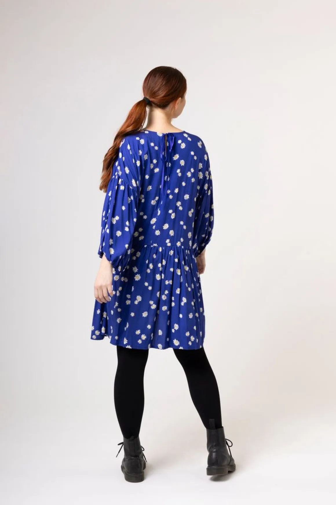 Flirty Dress - Daisy Blue