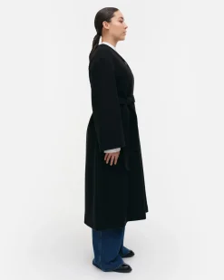 Formaali Solid Villakangastakki - Musta S