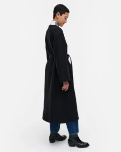 Formaali Solid Villakangastakki - Musta S