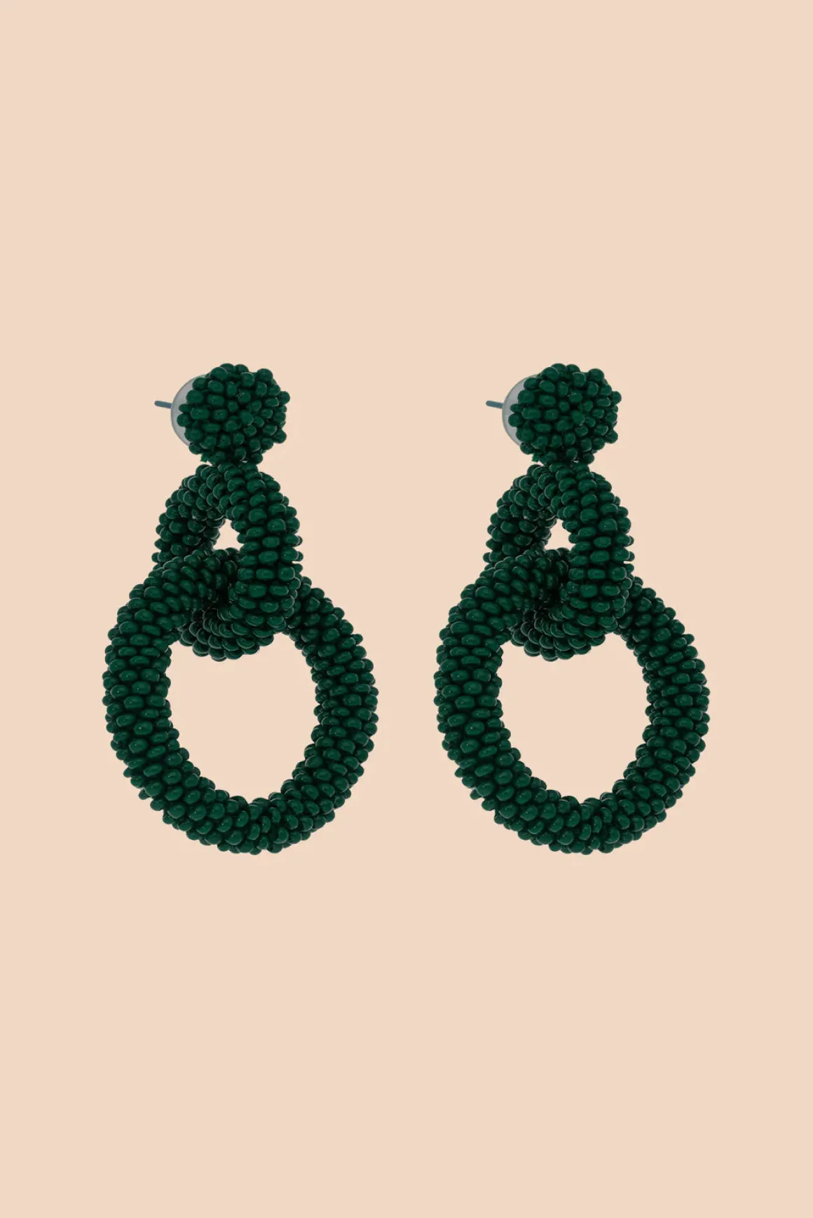 Gia Earrings - Green