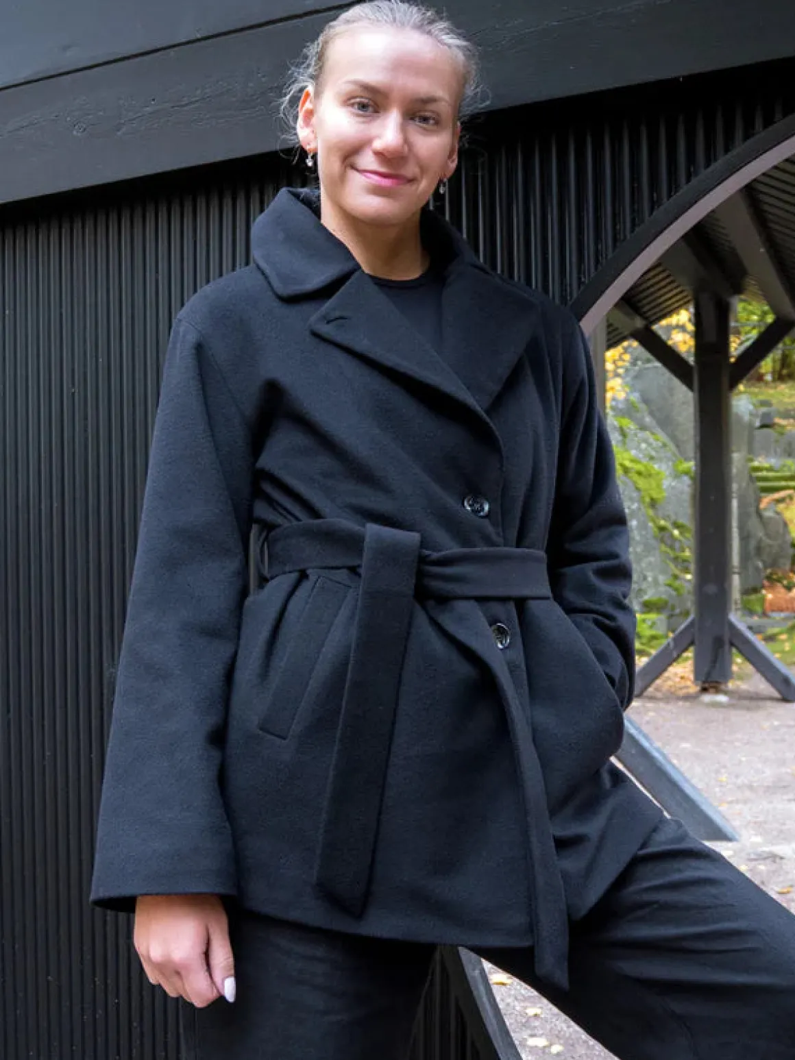 HEINI Villakangastakki - Musta