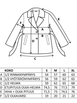 HEINI Villakangastakki - Musta
