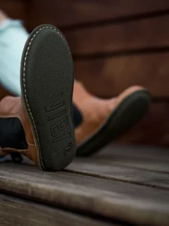 HELSINKI Leather Cognac Brown