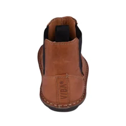 HELSINKI Leather Cognac Brown