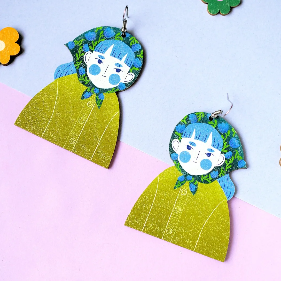 Huivikaveri - korvikset