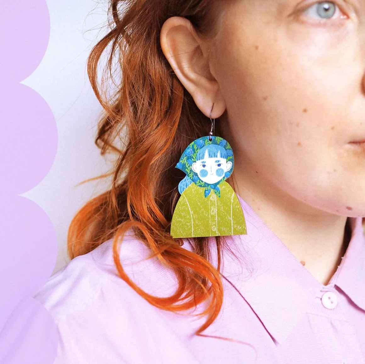 Huivikaveri - korvikset