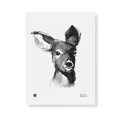 Hurmaava peura - juliste 30x40cm