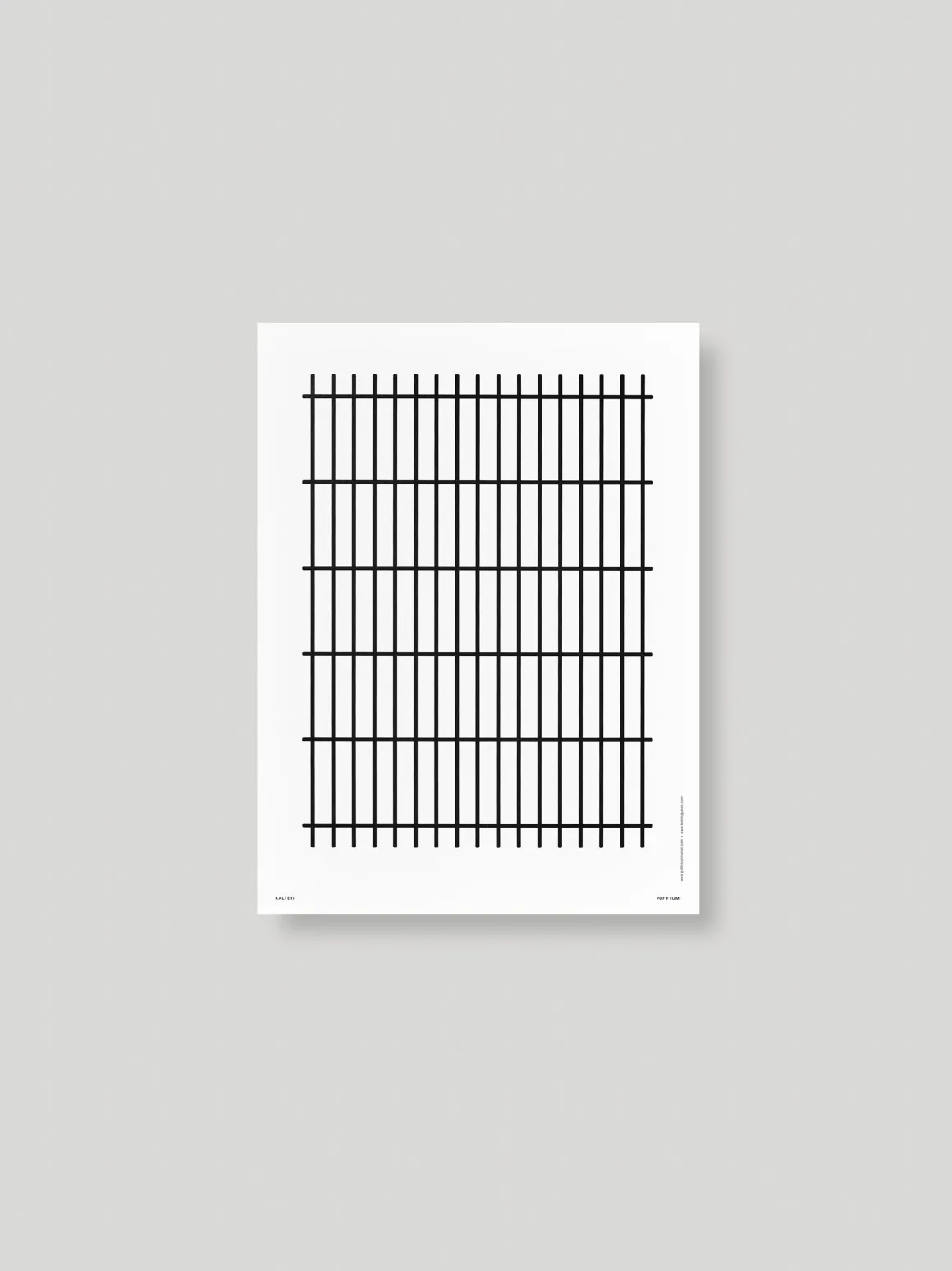 KALTERI Juliste - WHITE