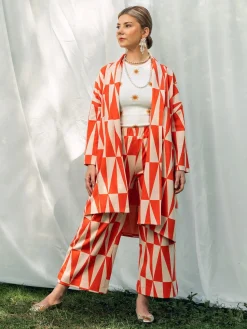 Kayla Jacket - Tiles