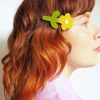 Keltakukka - Hiusklipsi