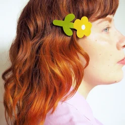 Keltakukka - Hiusklipsi