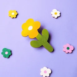 Keltakukka - Hiusklipsi