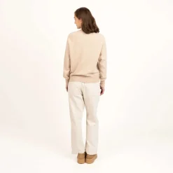 Kide merinoneulepusero - Manteli