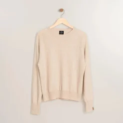 Kide merinoneulepusero - Manteli