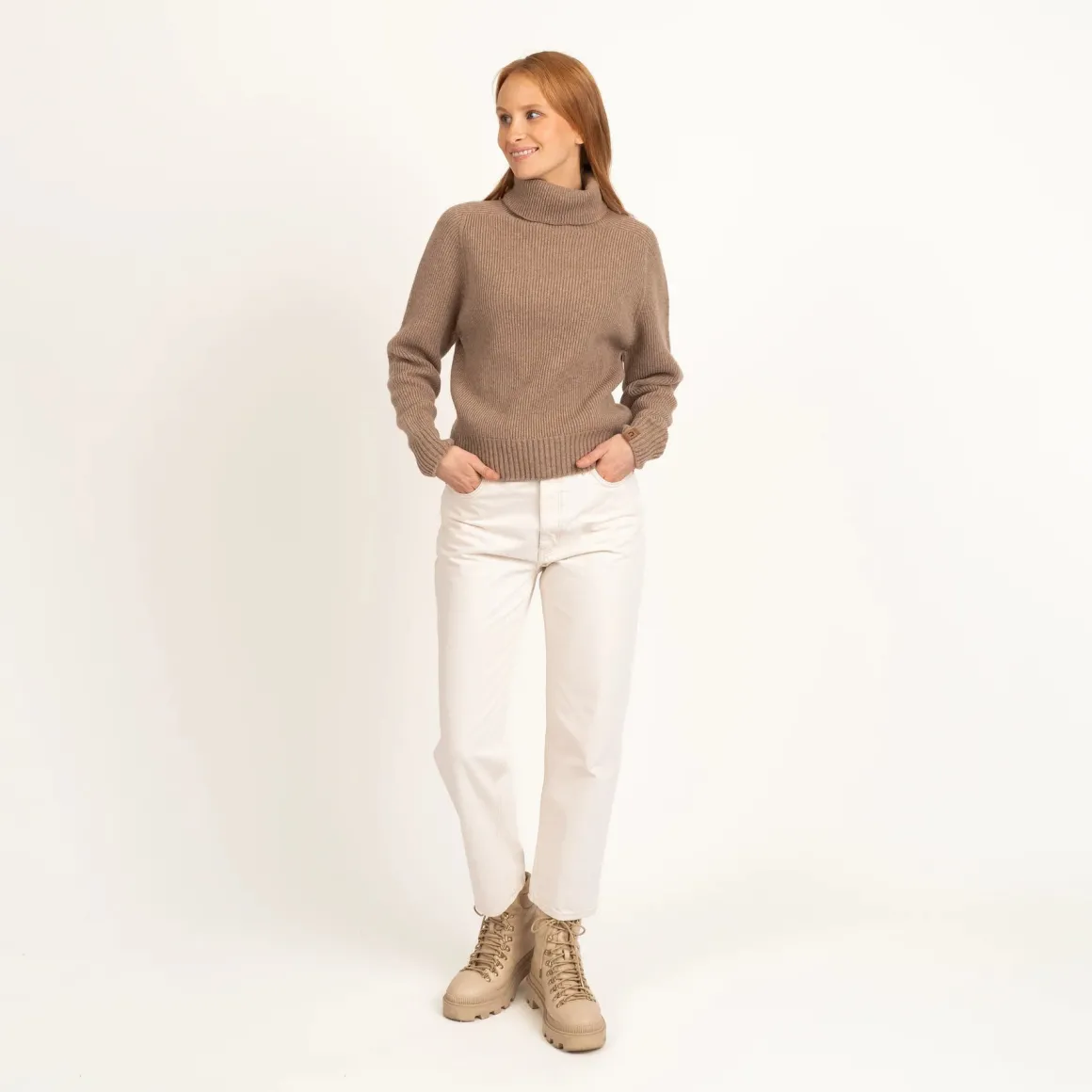 Kieppi merinovillapaita - Latte